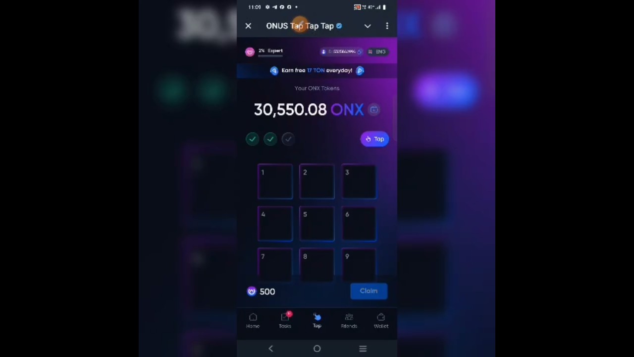 Onus Tap Tap Daily Code 26 September | Onus Tap Tap Today Cord 