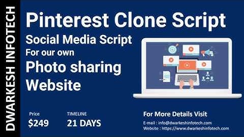 Pinterest clone script: Best social media script for photo sharing website [2018]