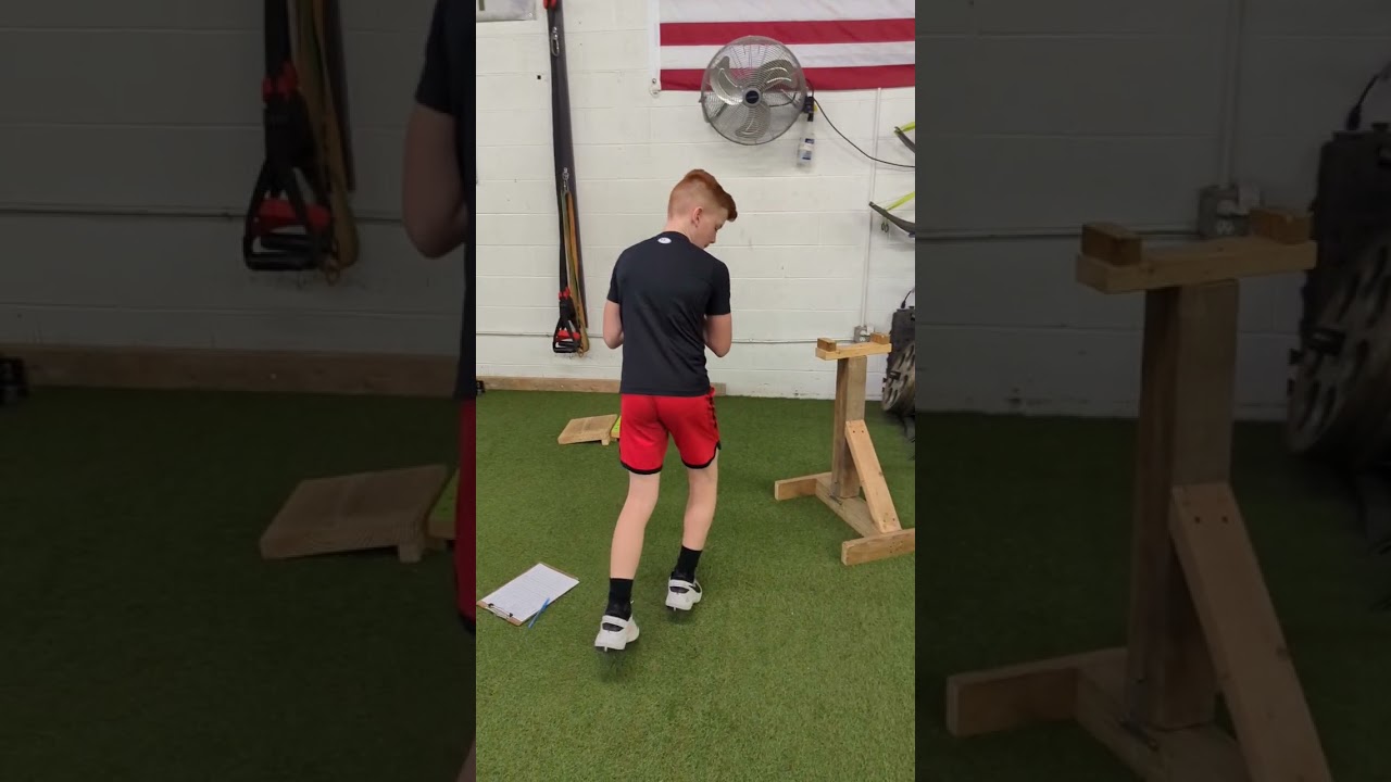 Landmine drop-ins to develop some athletic flow 👣