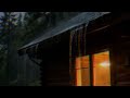 🔴 LIVE Dark Screen Rain Sounds for Deep Sleep (24/7)