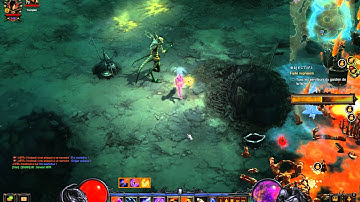 Diablo III gameplay T6 Wizard FireBird Hydra