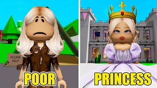 POOR TO PRINCESS!! *Brookhaven Roleplay*