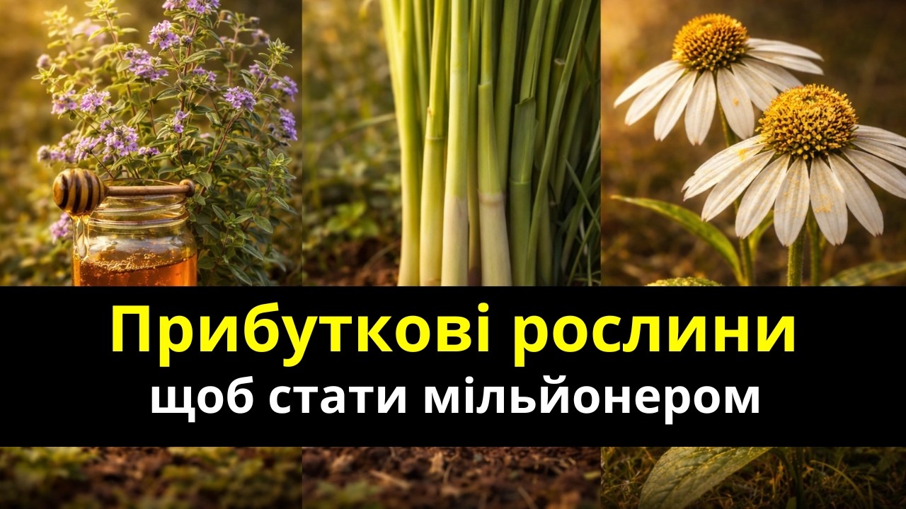 20 прибуткових рослин, які зроблять вас мільйонером у 2026 році