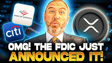 HUGE NEWS: FDIC Just Dropped A Ripple & XRP BOMBSHELL (EVERY BANK!)
