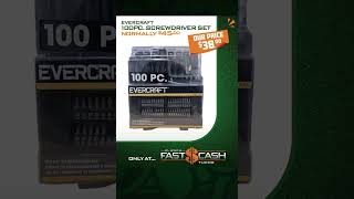 Evercraft 100pc. Screwdriver set