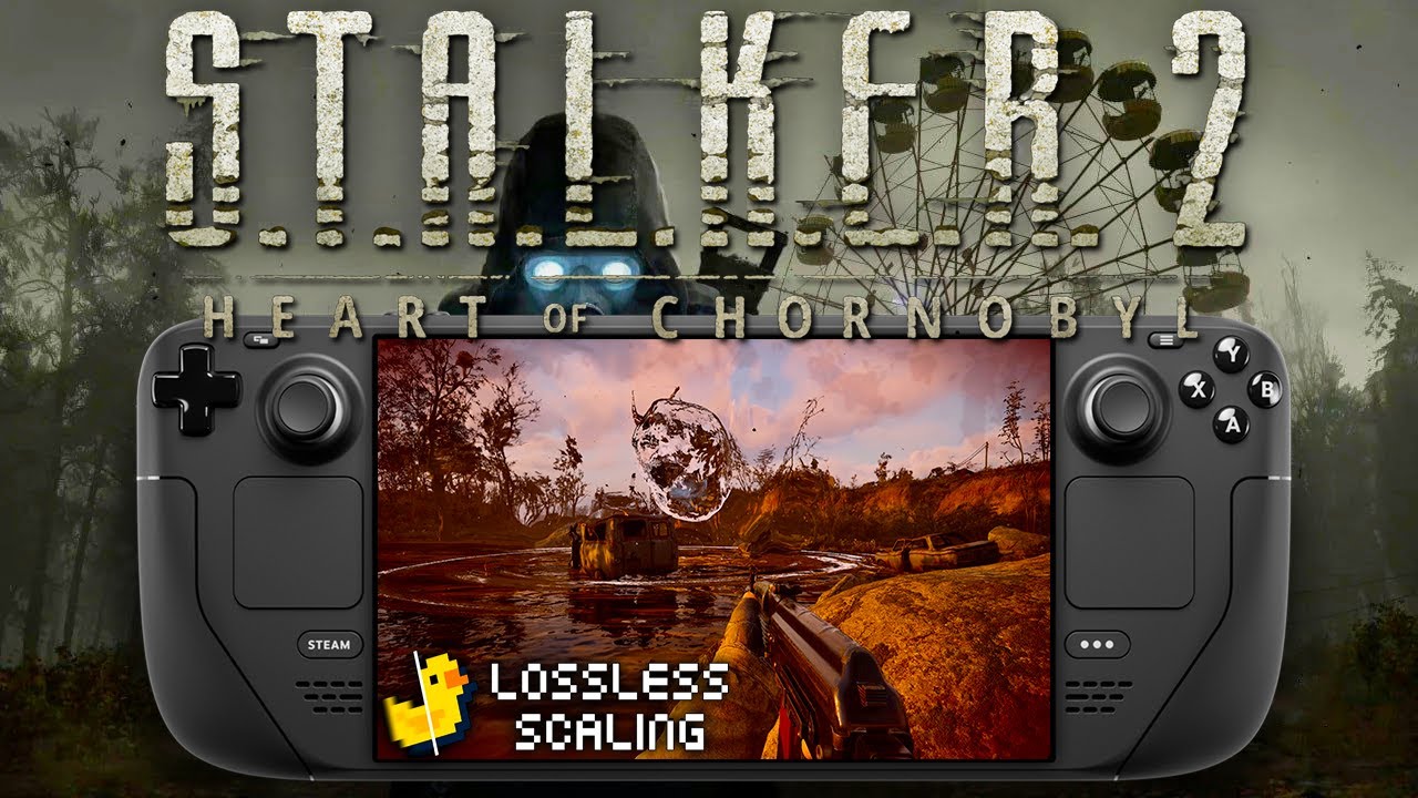 STALKER 2 | Steam Deck Oled | 800p + Lossless Scaling - YouTube