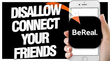 How To Disallow Connect Your Friends On BeReal App | Easy Quick Guide