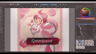 Speedpaint Harukaze Doremi Krita
