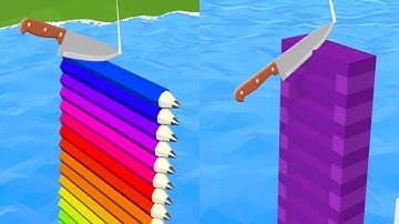 Flappy Slice! Very Satisfying And Relaxing ASMR Slicing Game