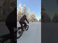 Вот это я понимаю сибирский ноябрь, а не вот это вот все) #shorts #fatbike