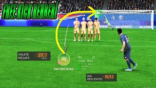 FIFA 23 FREE KICK'TEN NASIL GOL ATILIR ?? FIFA 23 Free Kick Rehberi screenshot 5