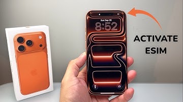 How To Activate eSIM On iPhone 17 / 17 Pro / 17 Pro Max / 17 Air