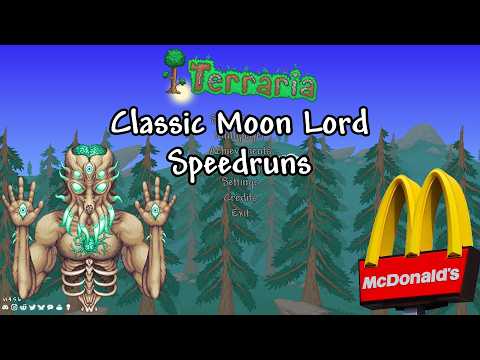Classic Moon Lord Speedruns For a 10$ MC Donald Gift card - Classic Moon Lord Speedruns For a 10$ MC Donald Gift card