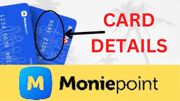 How to check card details for moniepoint ATM card (for online payment)