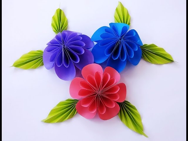 Easy and beautiful paper flower bouquet