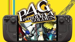 Persona 4 Golden Steam Deck Performance Tested In 2025