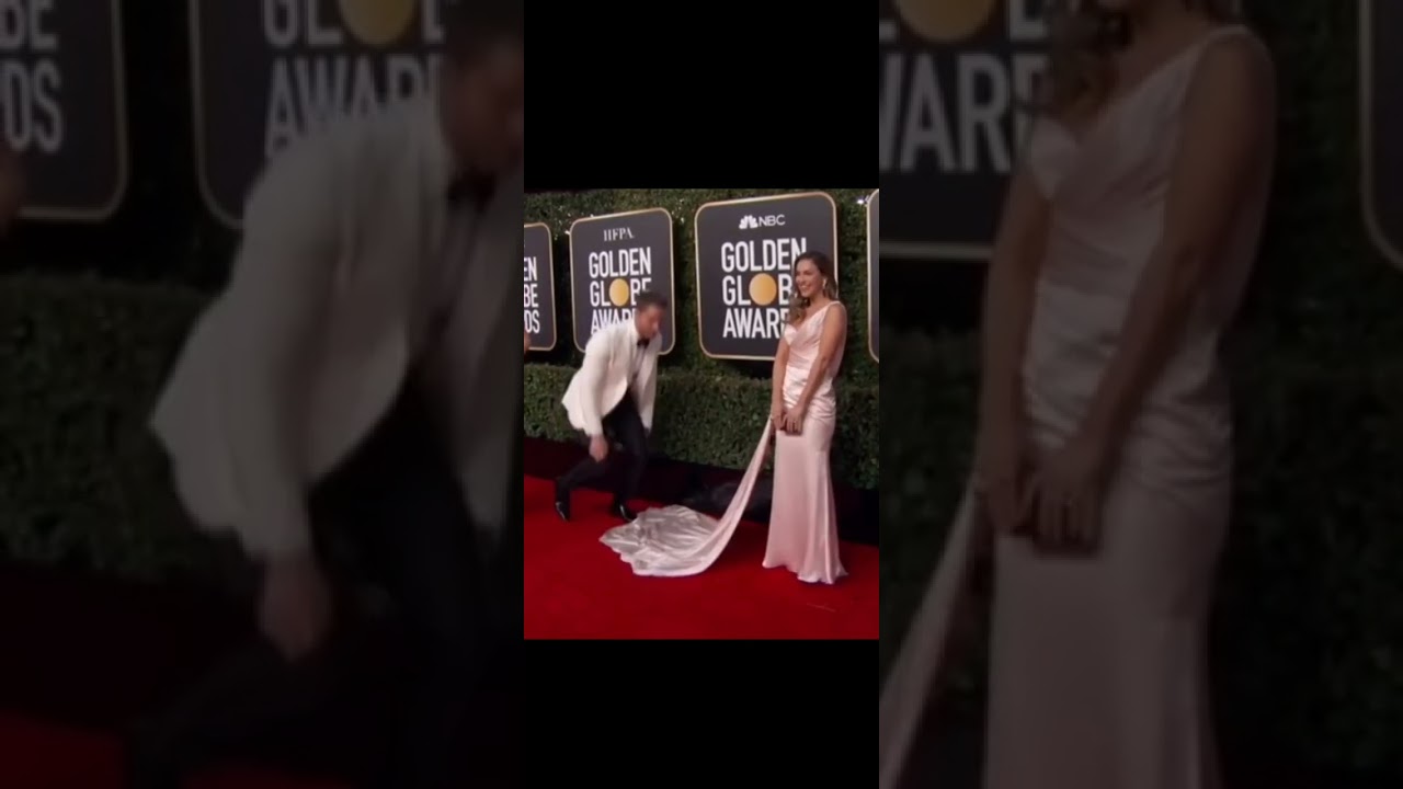 Justin Hartley and Chrishell Stause -- GoldenGlobes