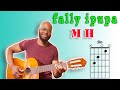 Comment jouer MH de Fally Ipupa à la guitare | tuto guitare |