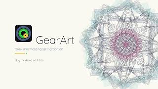 GearArt — Spirograph Simulator Demo Gameplay