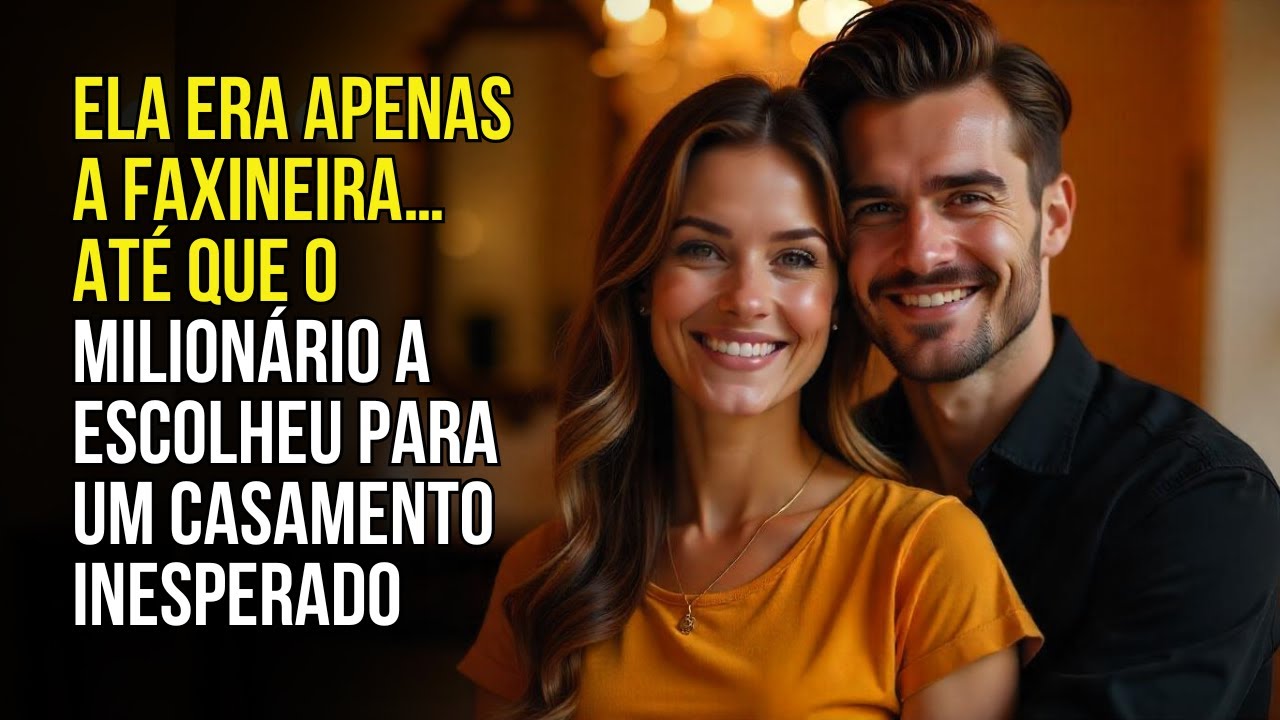 Ela era apenas a faxineira… Até que o milionário a escolheu para um casamento inesperado