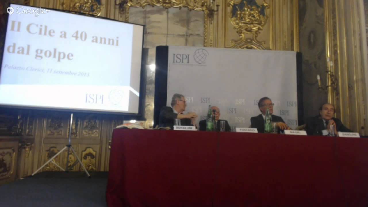 hangouts on air august 1 Tavola Rotonda ISPI: Il Cile a 40 anni dal golpe