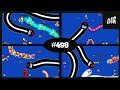 WORMS ZONE.io biggest snake full Gameplay Top 1 | snake game cacing record | video #498 | LUKIRAZONE