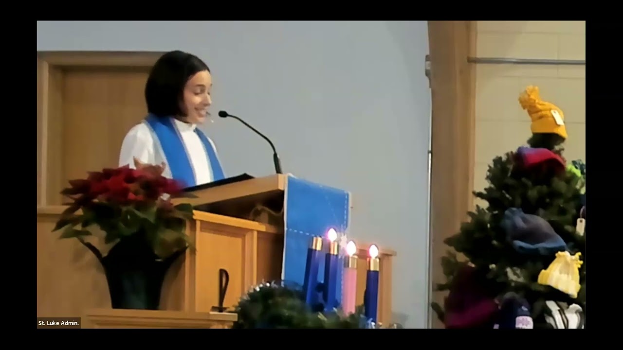 Gospel and sermon for December 15, 2024.