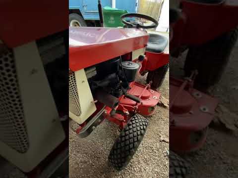 HURLEY AUCTIONS SIMPLICITY 1967 TRACTOR MOWER