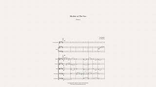 Mother of The Sea(Ponyo) for Clarinet in Bb solo and Orchestra - Score and Part - Joe Hisaishi by Hai Mai