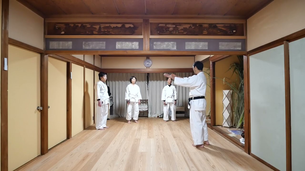 公開レベル・白い道着　鈴鹿教室2025.12.10