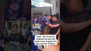 berita viral kisah sedih seorang ayah yang bertemu dengan putrinya yang jadi korban kdrt sang suami