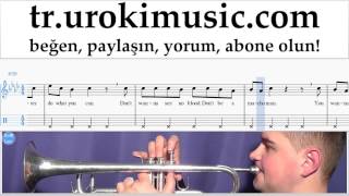 Trompet Dersleri Michael Jackson - Beat It Notalar Eğitim Bölüm Um-I723