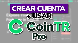 📈 Crear Cuenta + Cómo Funciona CoinTR PRO (Exchange de Criptomonedas) by GabiTUTOS 72 views 5 days ago 10 minutes, 7 seconds