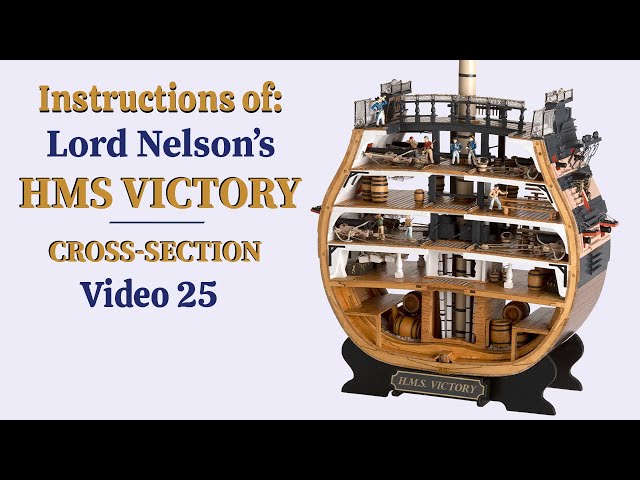 HMS VICTORY SECTION INSTRUCTIONS - Video 25 - YouTube