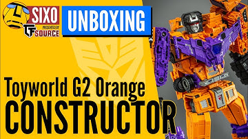 UNBOXING: Transformers Toyworld TW-C07E G2 Orange Constructor