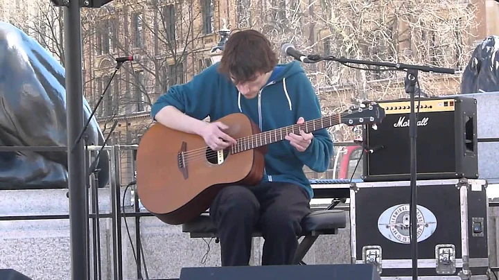 Richard Burrell at the Feast of St George, Trafalg...