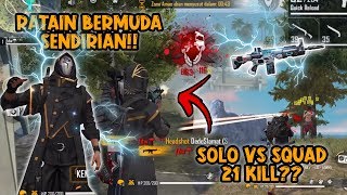 BERBURU PLAYER SONGONG DIBERMUDA?! SOLO Vs SQUAD 21 KILL!!