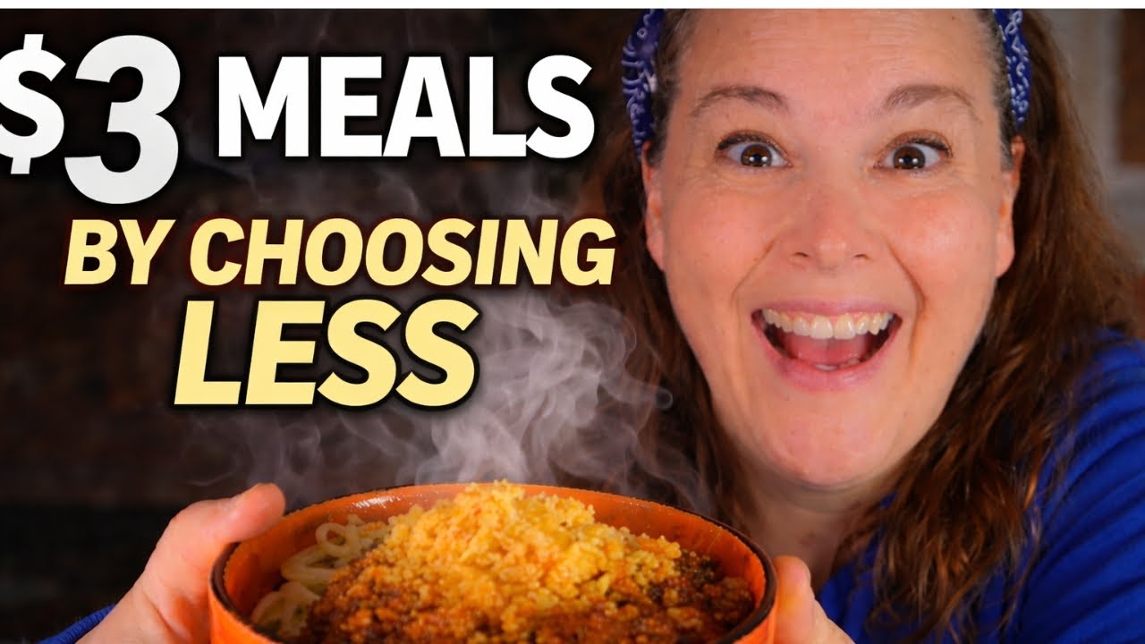30 Days of $3 Meals — REAL Frugal Living On LOW-INCOME