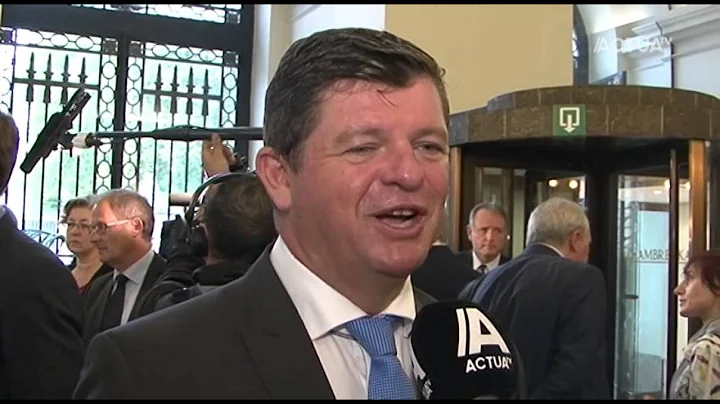 Fragment interview Bart Tommelein - nieuwe fractieleider Open Vld in het Vlaams parlement