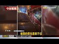 國道北上桃園路段 疑地溼打滑五六台車追撞@newsebc