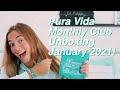 Pura Vida Monthly Club Unboxing January 2021 + GIVEAWAY!