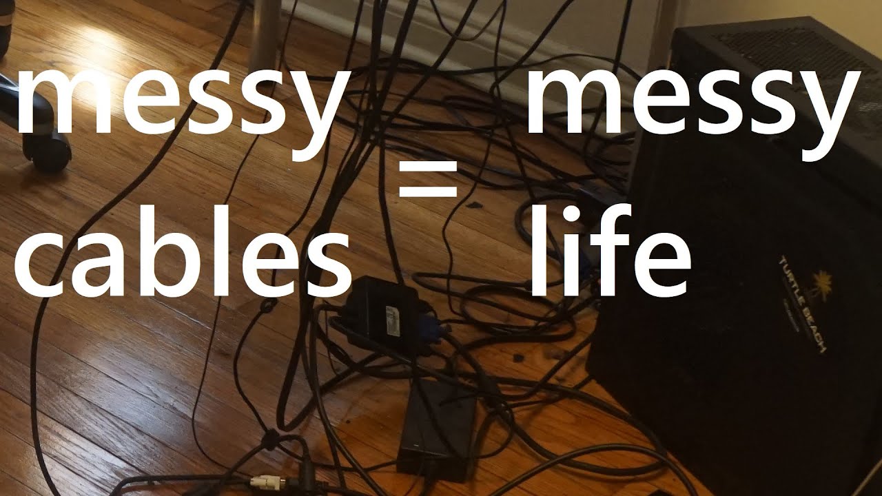 Cable management YouTube