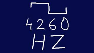 4260 hz square