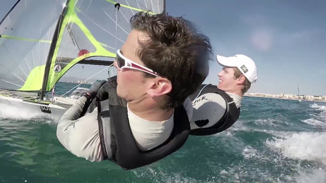 Precision required - Swiss 49er racing