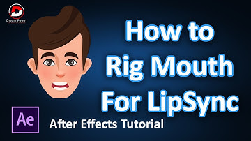 How To Rig Mouth For Lip Sync || After Effects Tutorial