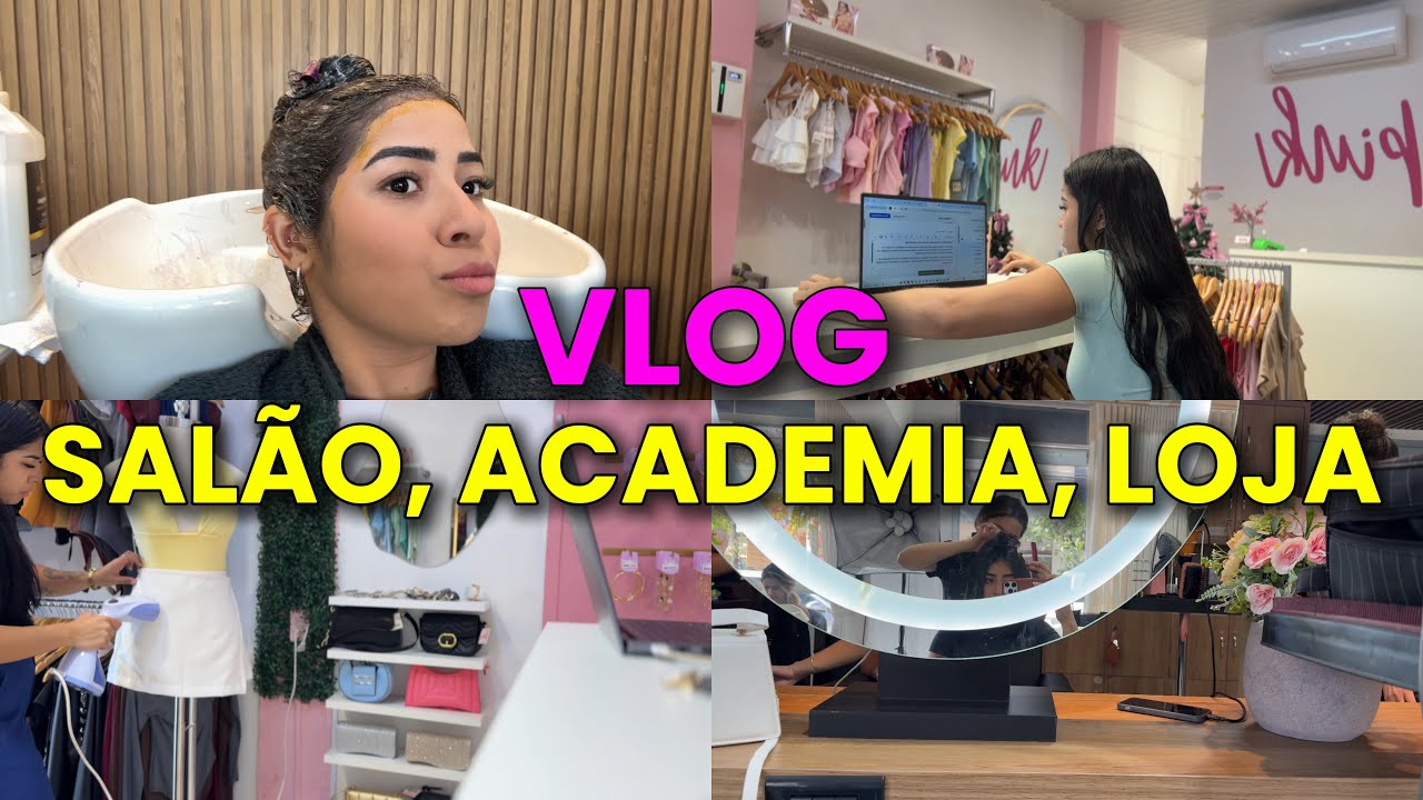 VLOG: 4 dias comigo ❤️ Rotina de uma dona de loja feminina física de bairro 