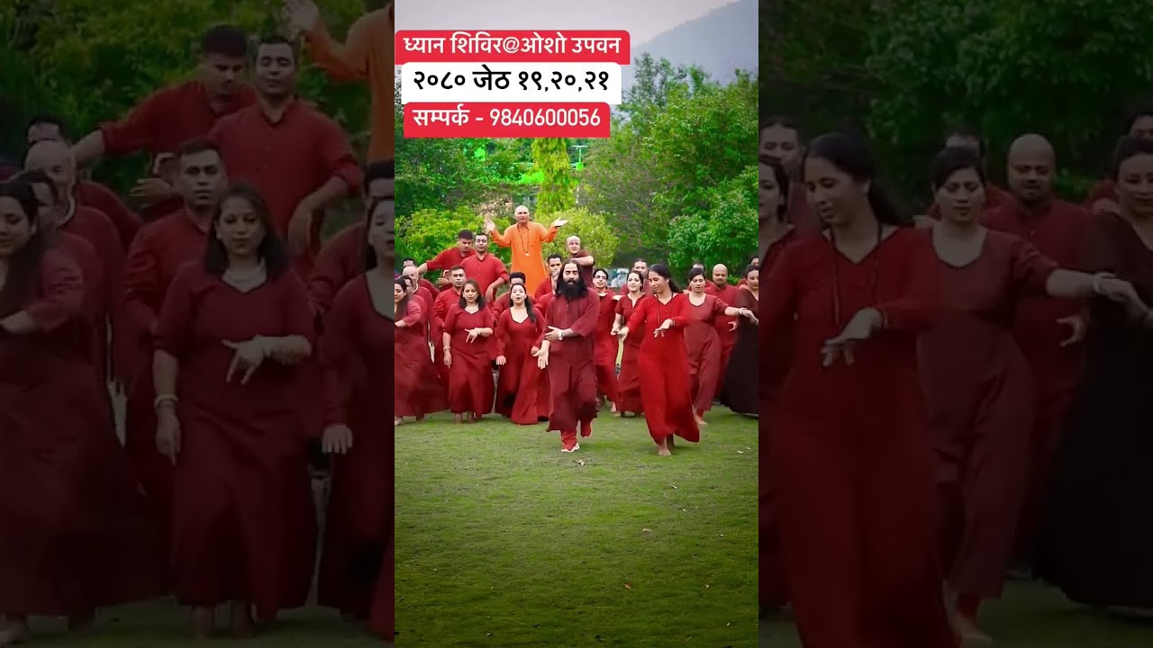 Meditation Camps In Osho Upaban Pokhara😍