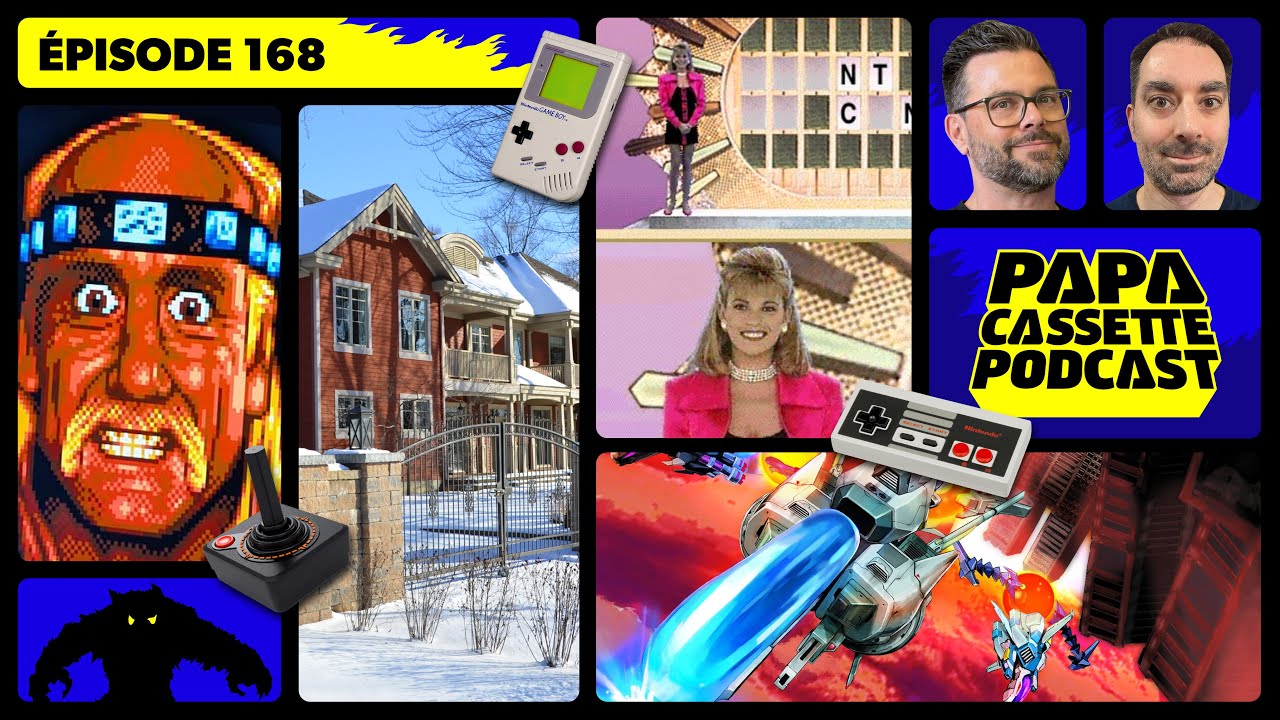 Chez Papa Cassette Episode 168 - WEG (Week-End Gaming), Conkerax, Atari, R-Type Delta: HD Boosted