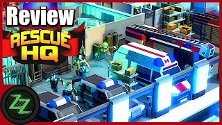 Rescue HQ Review [German; multilingual subtitles] Police, Fire & Rescue Simulator Test [Tycoon Game] screenshot 3