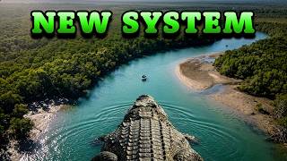 Trapped in a Remote FNQ Creek: Crystal Clear water Barra & a Croc Encounter!
